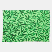 William Morris Willow Pattern, Light Jade Green Theedoek (Horizontaal)