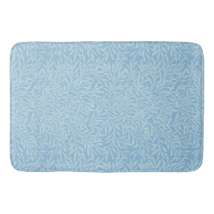 William Morris  Willow verlaat blauw licht Badmat