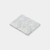 William Morris Windrush Blauw Bloempatroon Post-it® Notes (Schuin)