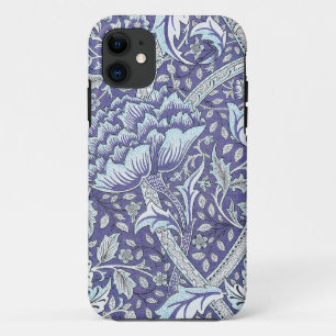 William Morris Windrush blauwe bloemen iPhone 11 Hoesje