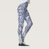 William Morris Windrush blauwe bloemen Leggings (Rechts)