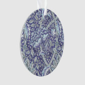 William Morris Windrush blauwe bloemen Ornament (voorkant)