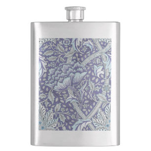 William Morris Windrush Blauwe Bloempatroon Flacon