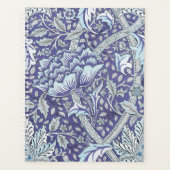 William Morris Windrush Blauwe Bloempatroon Planner (Voorkant)