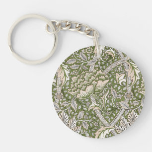 William Morris Windrush Bloemen Classic Sleutelhanger