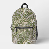 William Morris Windrush bloemen klassieker Bedrukte Rugzak (Voorkant)