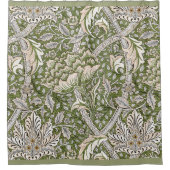 William Morris Windrush bloemen klassieker Douchegordijn (Voorkant)