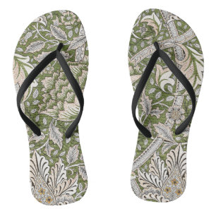 William Morris Windrush bloemen klassieker Teenslippers