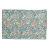 William Morris Windrush Bloempatroon Blauw Kussensloop (Achterkant)