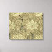 William Morris Windrush Bloempatroon: Vintage Canvas Afdruk (Voorkant)