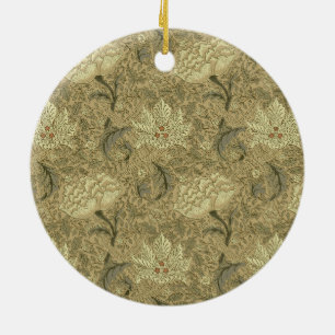 William Morris Windrush Bloempatroon: Vintage Keramisch Ornament