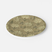 William Morris Windrush Bloempatroon: Vintage Papieren Bordje (Gekanteld)