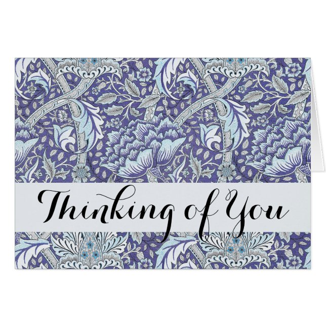 William Morris Windrush fleurs bleues (Devant horizontal)