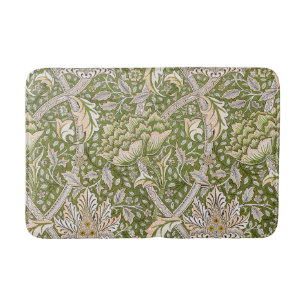 William Morris Windrush Floral Pattern Classic Badmat