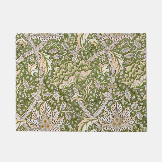 William Morris Windrush Floral Pattern Classic Deurmat (Voorkant)