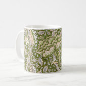 William Morris Windrush Floral Pattern Classic Koffiemok (Voorkant links)