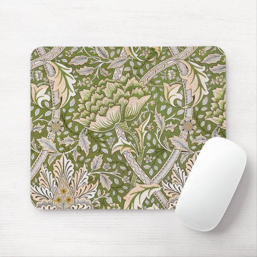 William Morris Windrush Floral Pattern Classic Muismat (Met muis)