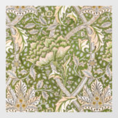 William Morris Windrush Floral Pattern Classic Raamsticker (Vel)