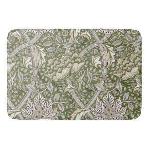: William Morris Windrush Groen Patroon: Vintage Badmat
