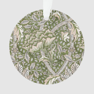 : William Morris Windrush Groen Patroon: Vintage Ornament