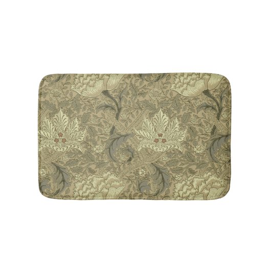 William Morris Windrush Wallpaper Pattern Badmat (Voorkant)