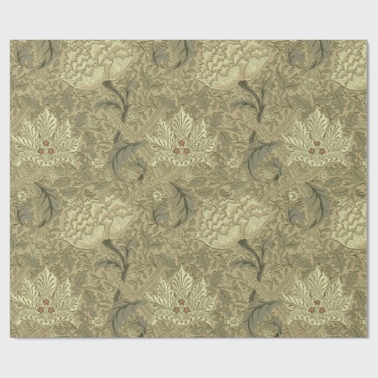 William Morris Windrush Wallpaper Pattern Cadeaupapier (Vlak)