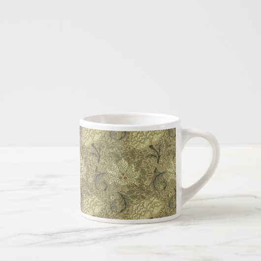 William Morris Windrush Wallpaper Pattern Espresso Kop (Rechts)