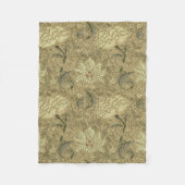 William Morris Windrush Wallpaper Pattern Fleece Deken (Voorkant)
