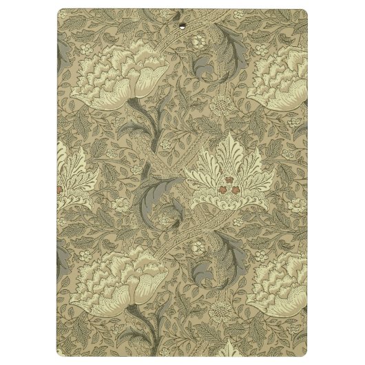 William Morris Windrush Wallpaper Pattern Klembord (Achterkant)