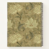 William Morris Windrush Wallpaper Pattern Notitieboek (Achterkant)