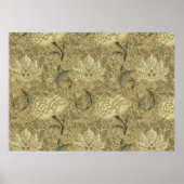 William Morris Windrush Wallpaper Pattern Poster (Voorkant)