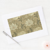William Morris Windrush Wallpaper Pattern Rechthoekige Sticker (Envelop)