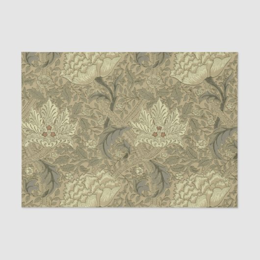 William Morris Windrush Wallpaper Pattern Tissuepapier (Voorkant)