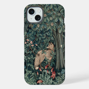 William Morris Woodland Tapestry Fox iPhone 15 Plus Case