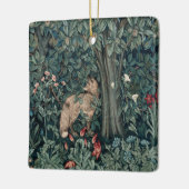 William Morris Woodland Tapestry Fox Keramisch Ornament (Links)