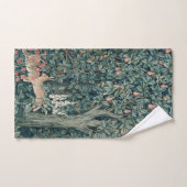 William Morris Woodland Tapestry Rabbits (Serviette à main)