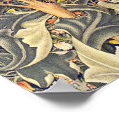 William Morris Woodpecker Pattern Poster (Hoek)