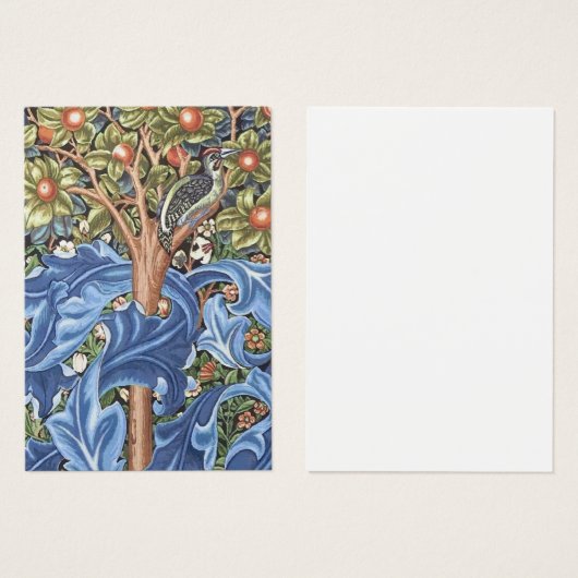 William Morris Woodpecker Tapestry (Devant & derrière)