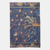 William Morris Woodpecker Tapestry Arts & Crafts Theedoek (Verticaal)