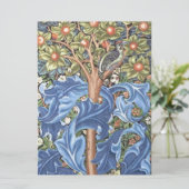 William Morris Woodpecker Tapestry Floral  (Staand voorkant)