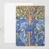 William Morris Woodpecker Tapestry Floral (Voorkant / Achterkant)