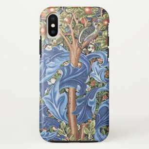 William Morris Woodpecker Tapestry Floral  iPhone X Hoesje