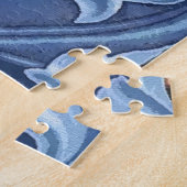 William Morris Woodpecker Tapestry Floral  Legpuzzel (Zijkant)