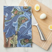 William Morris Woodpecker Tapestry Floral  Theedoek (Quarter Fold)