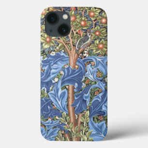 William Morris Woodpecker Tapestry Floral Vintage iPhone 13 Hoesje