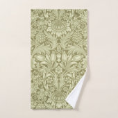 William Morris Zonnebloem Groene Bloem Bad Handdoek (Handdoek)