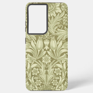 William Morris Zonnebloem Groene Bloem Samsung Galaxy Hoesje