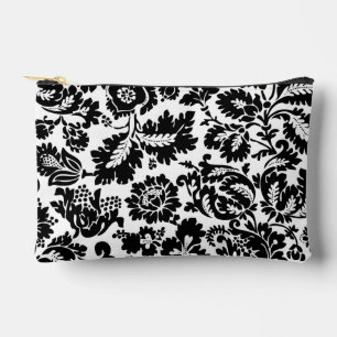 William Morris Zwart Wit Venetiaans Bloemmotief Etui