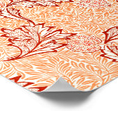 William Morris's beroemde Apple-patroon Poster (Hoek)