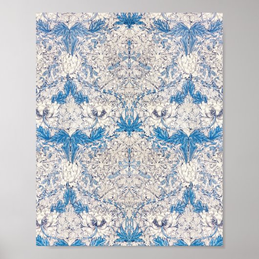 William Morris's beroemde Honeysuckle patroon Poster (Voorkant)